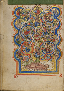 Älterer Wöltingerode Psalter, ca. 1220, fol. 6v [HAB: Cod. Guelf. 521 Helmst.]